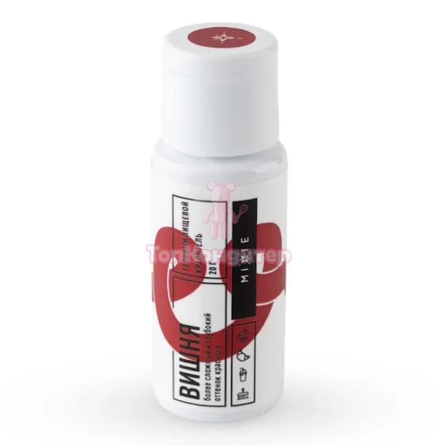 Гелевый краситель водорастворимый MIXIE Вишня 20 гр.