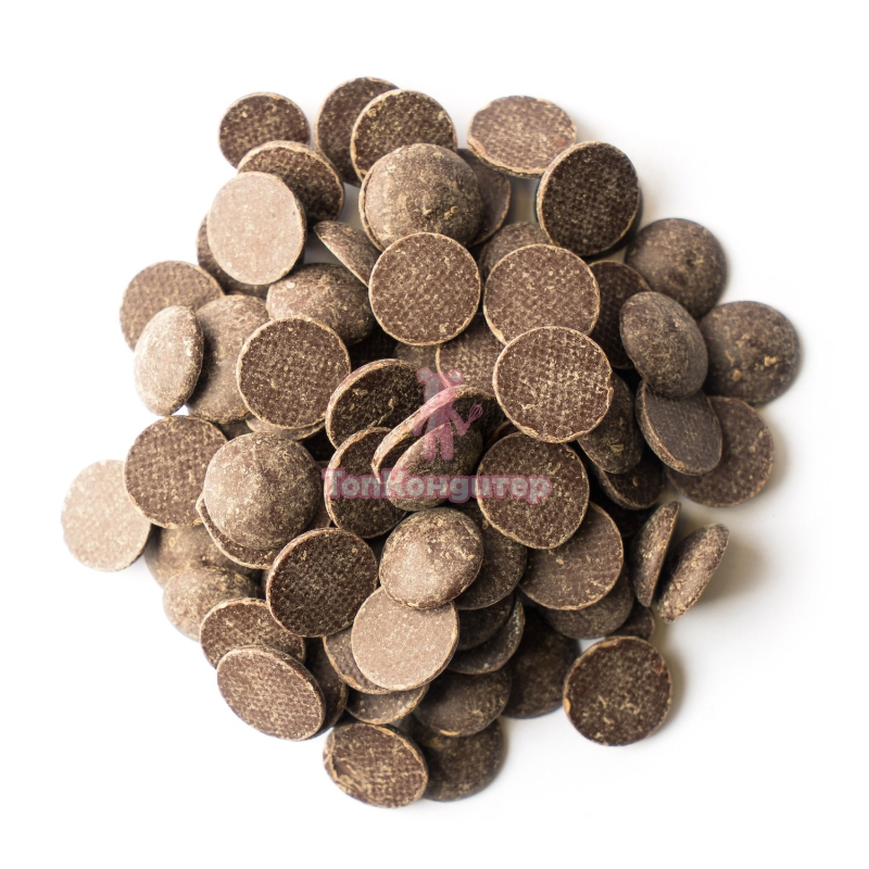 Chocovic Шоколад горький в галлетах 69,6% 0,25 кг