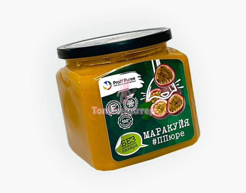 Пюре замороженное без сахара "Proff Puree" Маракуйя 500 г
